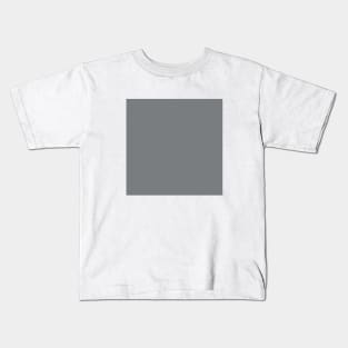 Solid Grey Color Kids T-Shirt